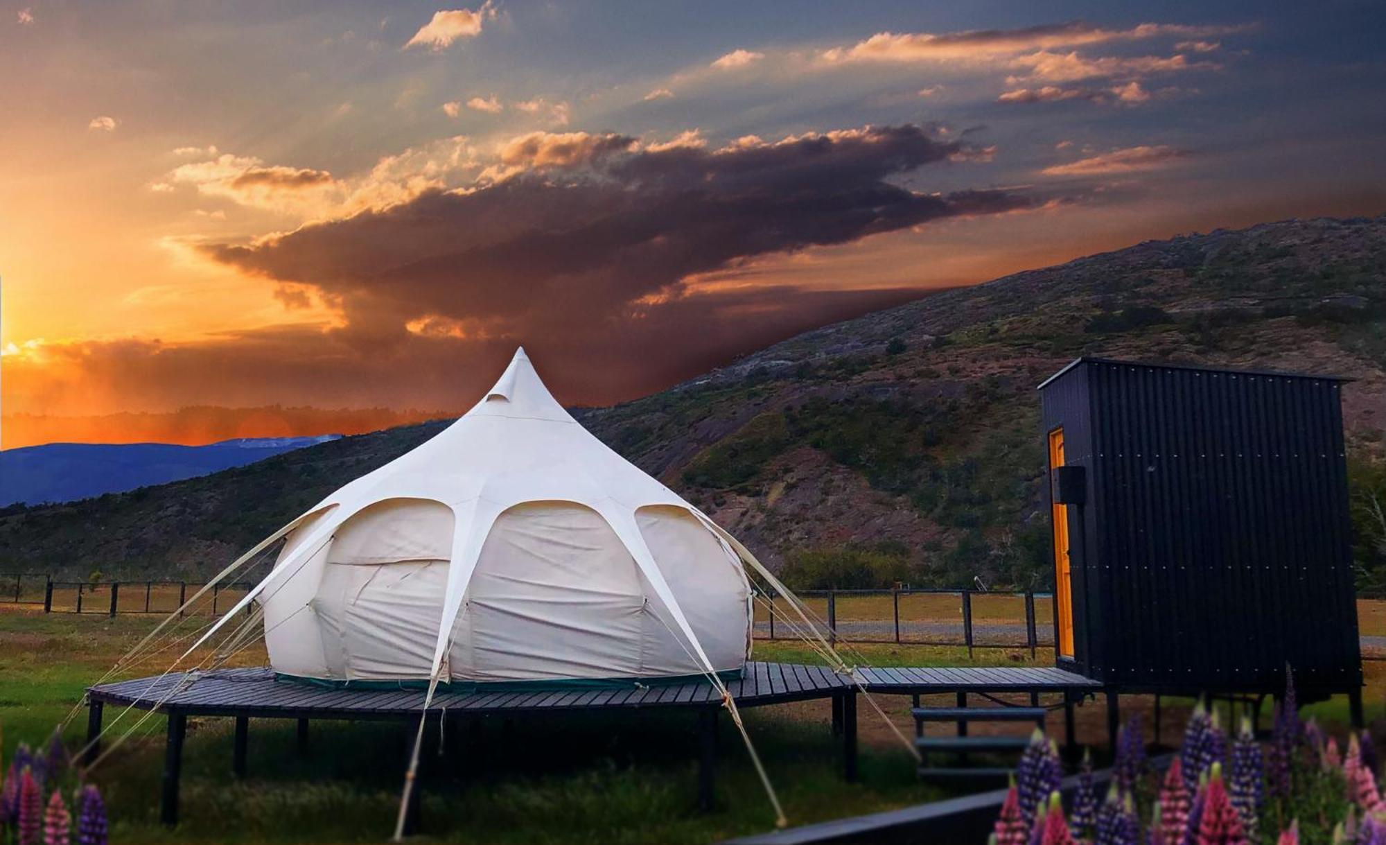 Chilenativo Riverside Camp Torres del Paine National Park Екстер'єр фото