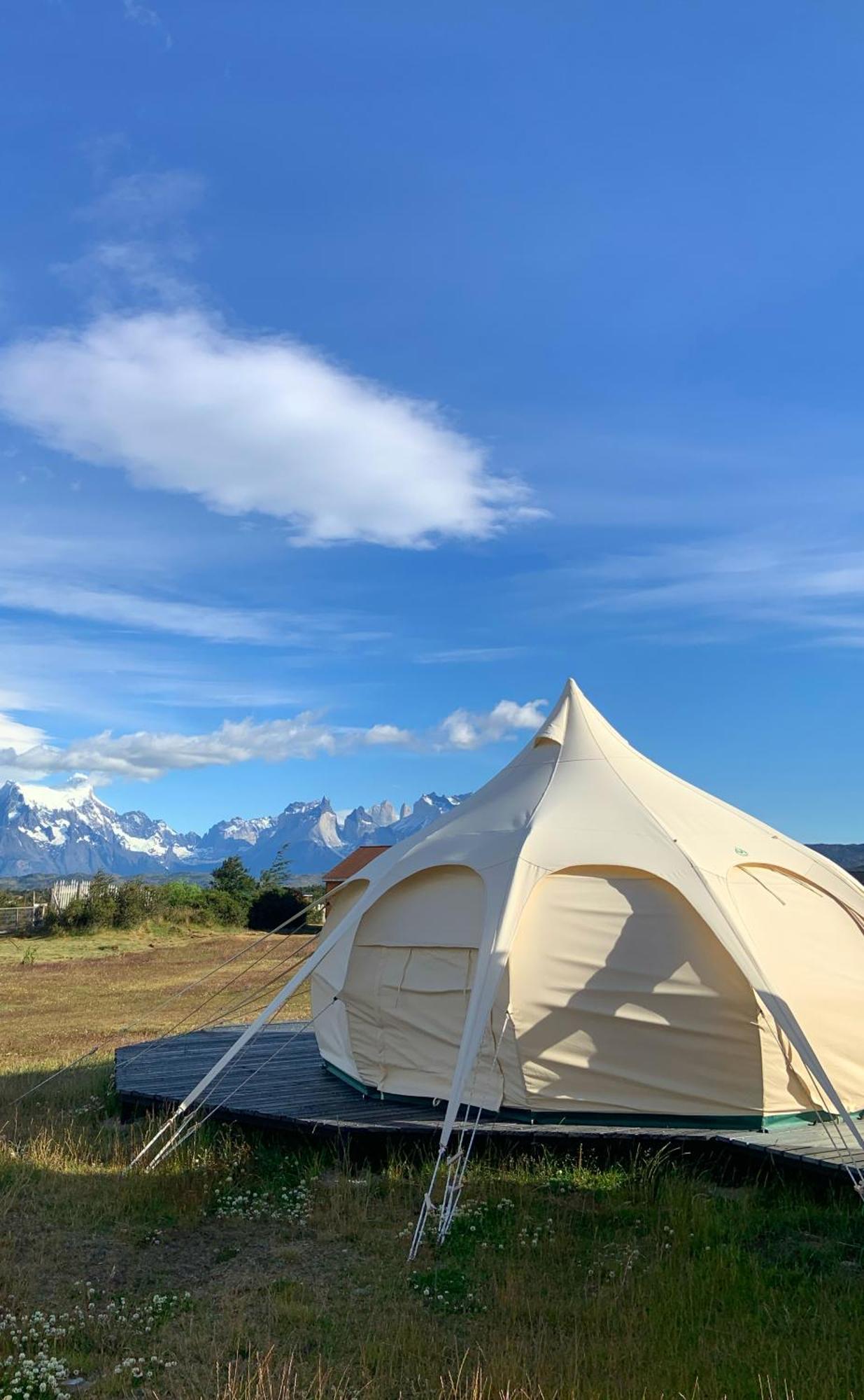 Chilenativo Riverside Camp Torres del Paine National Park Екстер'єр фото